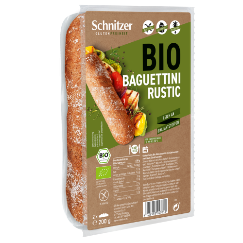 Bio Baguettini Rustic glutenfrei