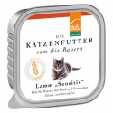 Bio Katzen-Alleinfutter Paté Lamm 100g