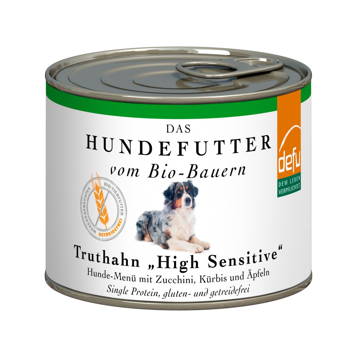 Bio Hundefutter defu High Sensitive Truthahn
