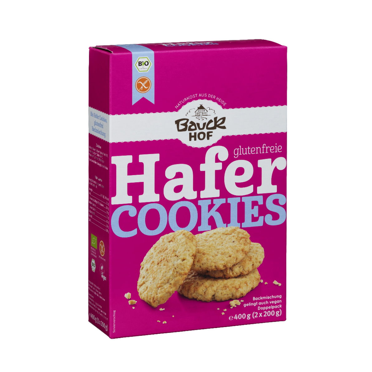 Bio Hafer Cookies Bauck glutenfrei