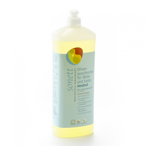 Olivenwaschmittel sensitiv Wolle/Seide flüssig - ohne Duftstoffe