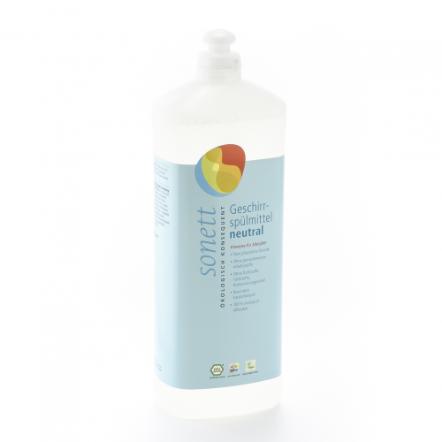 Geschirrspülmittel sensitiv, Nachfüllflasche Flasche 1 l/Plastik Einweg - Sonett