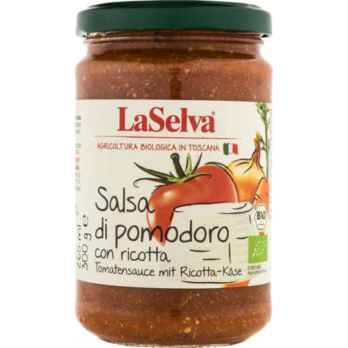Tomatensauce mit Ricotta-Käse