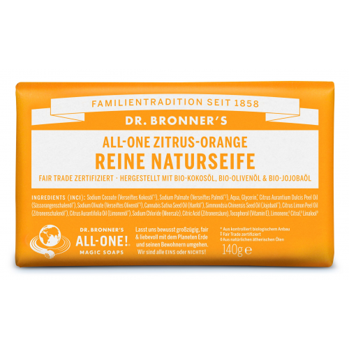 Dr. Bronner Seife Zitrus Orange