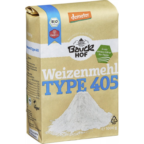 Weissmehl Weizen Type 405