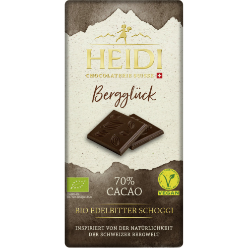 Heidi Bio Schokolade Edelbitter 70%