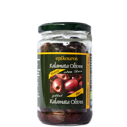 Kalamata-Oliven mariniert, ohne Stein