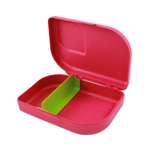 ajaa! Sandwichbox, Farbe pink Clipverschluss