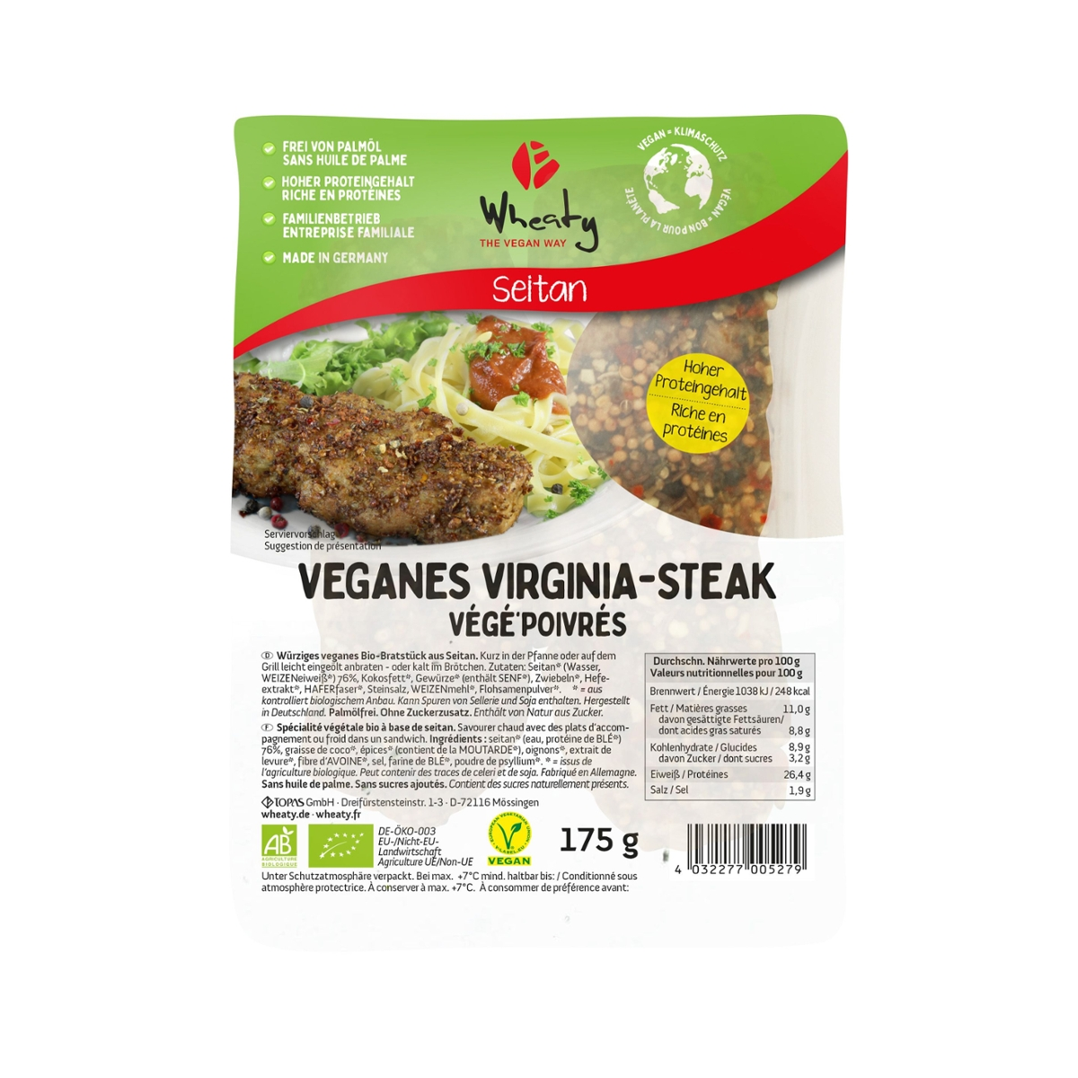 Veganes Virginia Steak
