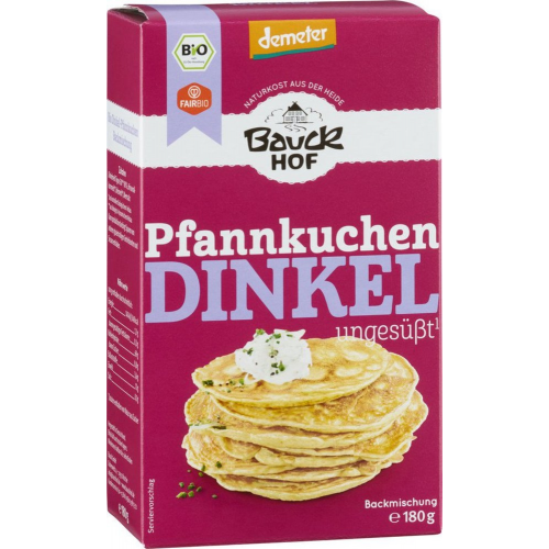 2Für1 Bio Dinkel-Pfannkuchen Bauck MHD 11.01.23
