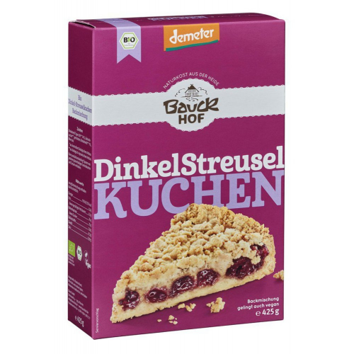 Demeter Dinkel-Streuselkuchen Bauck