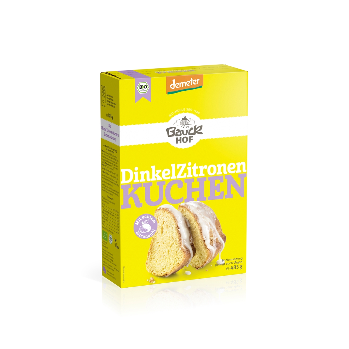Demeter Dinkel-Zitronenkuchen Bauck