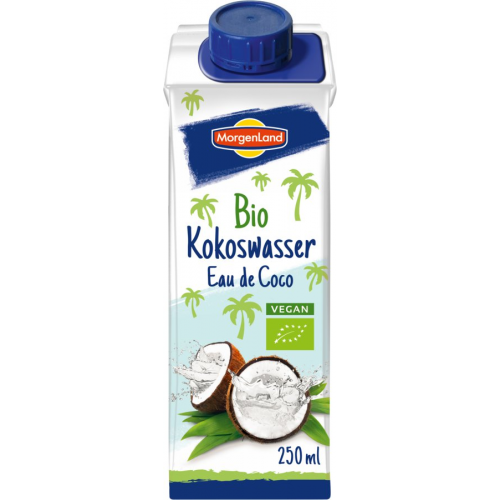 Bio Kokoswasser Morgenland 250 ml