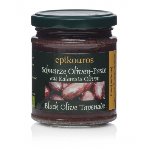 Griechische Oliven-Tapenade schwarz