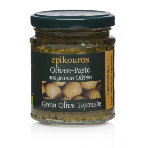 Griechische Oliven-Tapenade grün