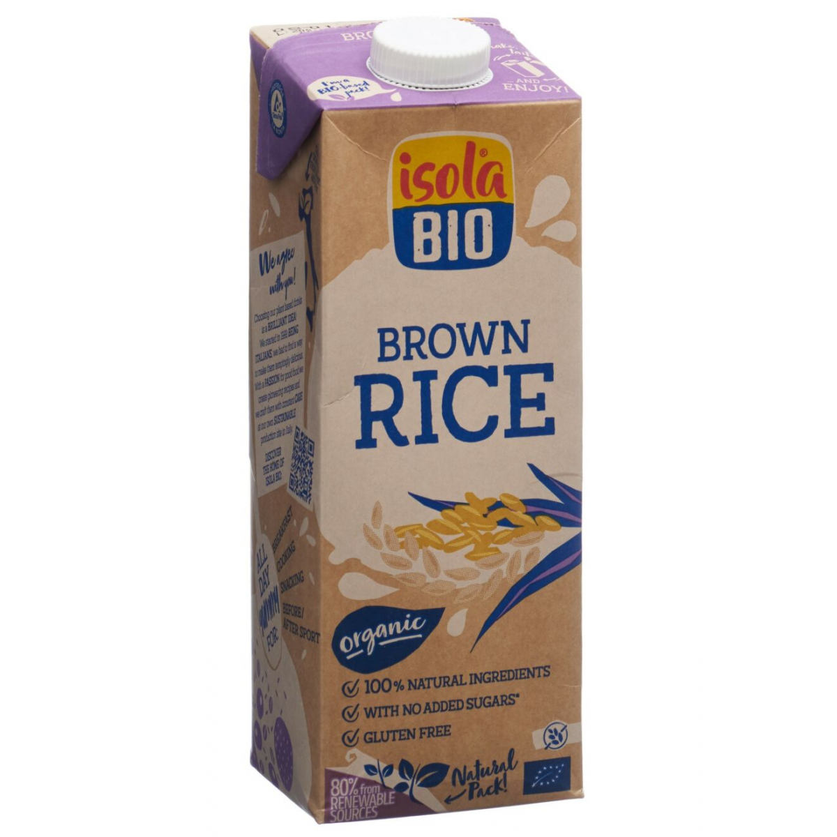 Reis Drink Vollkorn Isola Bio 1l