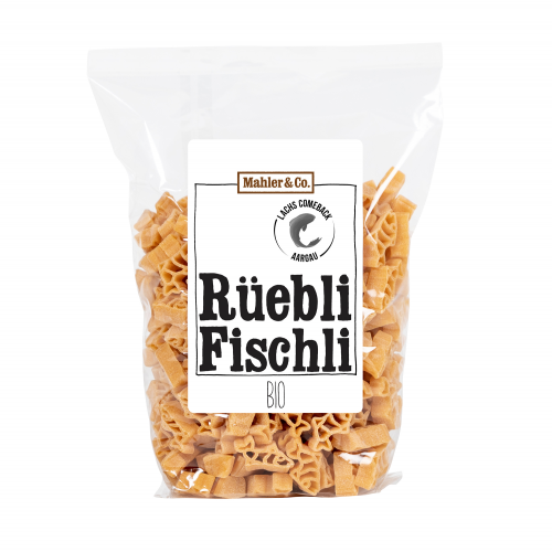 Bio Pasta Rüebli-Fischli Lachscomeback WWF