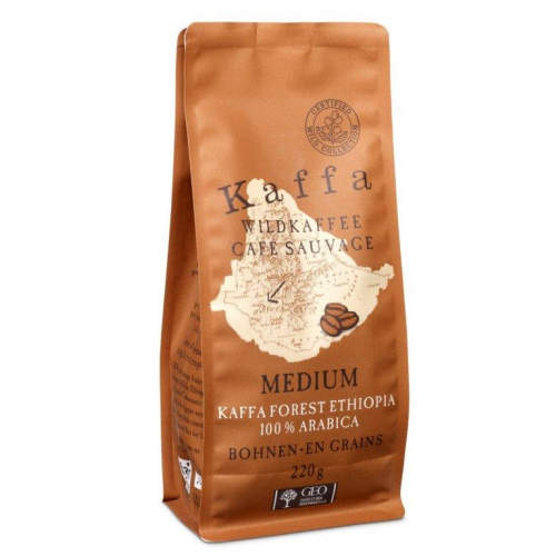 Wildkaffee Kaffa Medium Bohnen