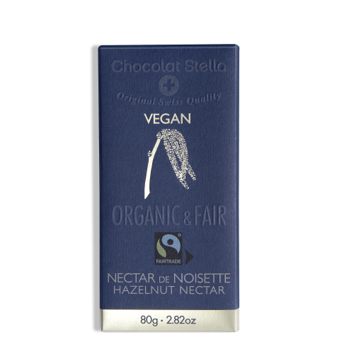 Stella Dunkle Schokolade Haselnusskrokant vegan