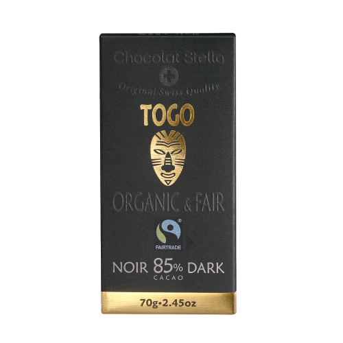 Dunkle Schokolade Togo 85% BIO