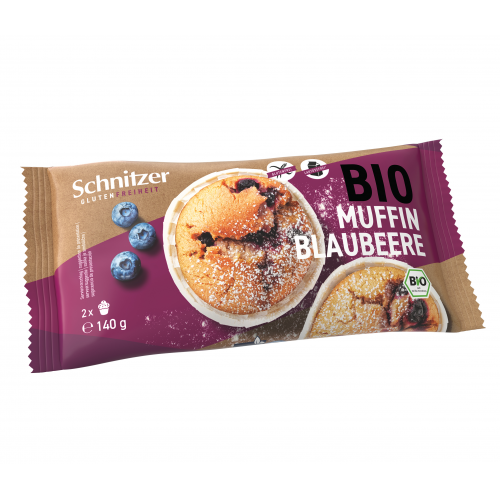 Bio Muffin Blueberry 2 Stk glutenfrei