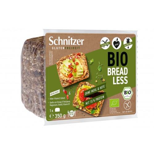 Bio Bread Less Saatenbrot ohne Mehl glutenfrei