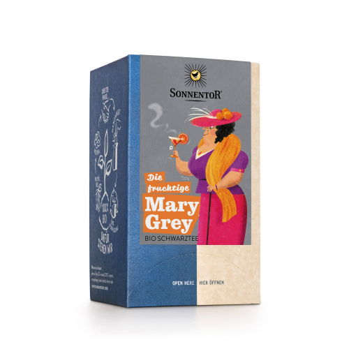 Die fruchtige Mary Grey Tee Beutel