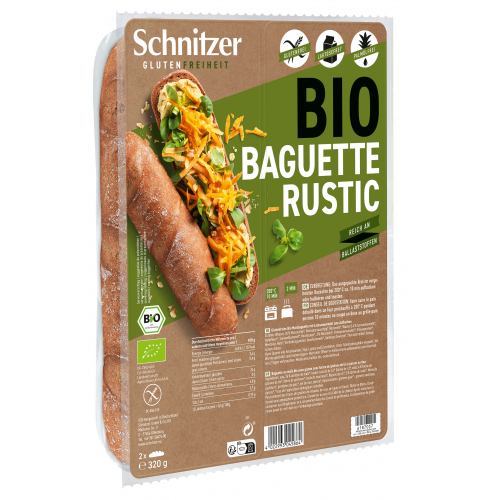Bio Baguette Rustic 2 STK glutenfrei